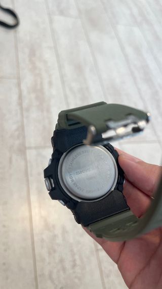 Reloj Skyline Táctico Negro Verde Militar