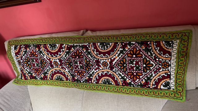 Preciosas decoraciones/tela/ mantel tela bordada