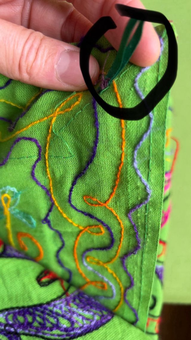 Preciosas decoraciones/tela/ mantel tela bordada