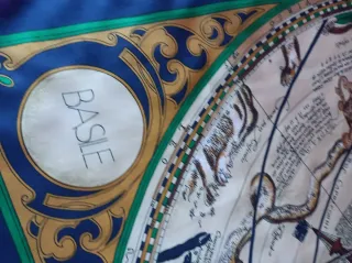 Foulard Basile seta pura 90x90cm