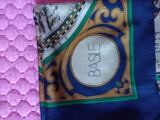 Foulard Basile seta pura 90x90cm