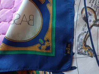 Foulard Basile seta pura 90x90cm