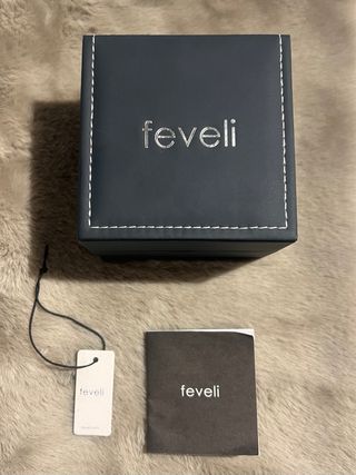 Reloj Feveli Dorado y Plateado