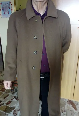 Cappotto uomo colore cammello