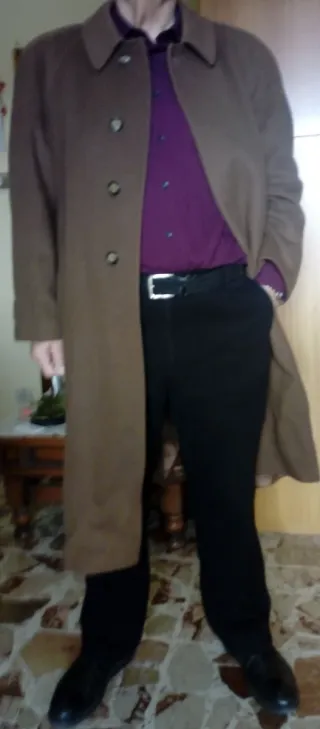 Cappotto uomo colore cammello