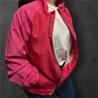 Giacca sportiva bicolore rosa e ripeto