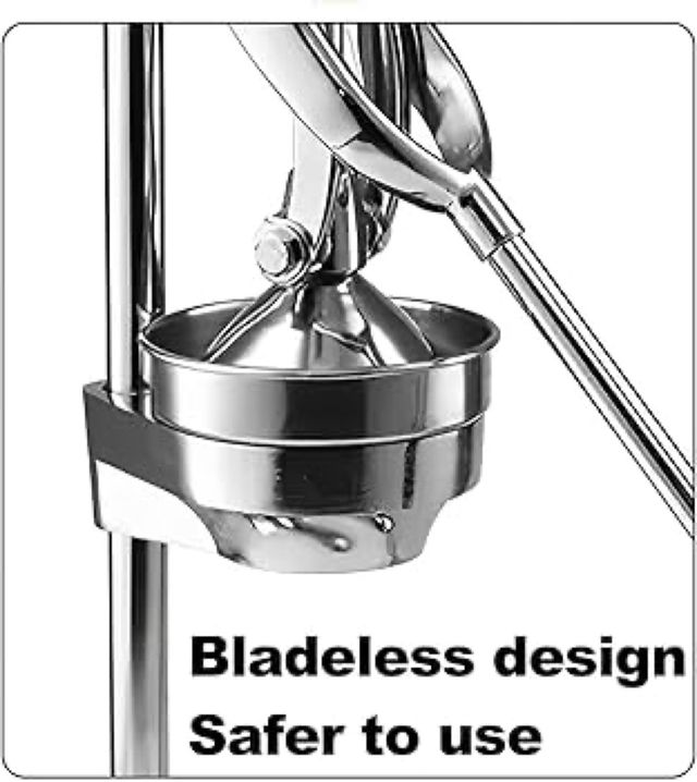 Exprimidor de acero inoxidable manual