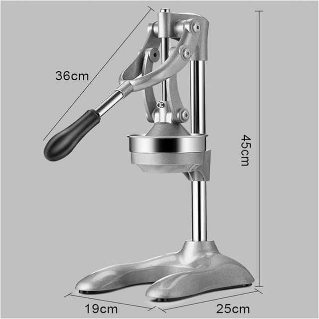 Exprimidor de acero inoxidable manual