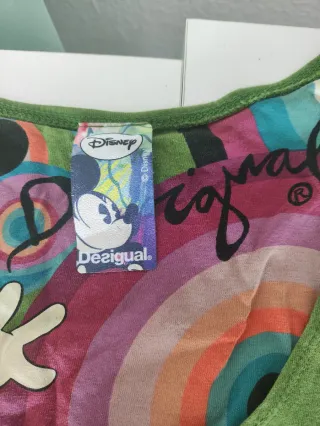 Vestido Mickey Mouse Desigual Talla XS