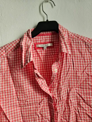 Camisa cuadros Easy Wear talla 38