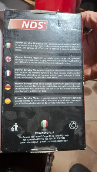 NDS Power Service PLUS 30 Cargador Batería