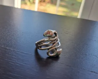 Sandali neri stile romano borchie+anello in regalo