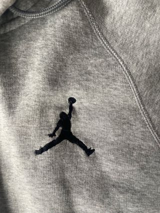 Chaqueta Jordan Gris con Cremallera