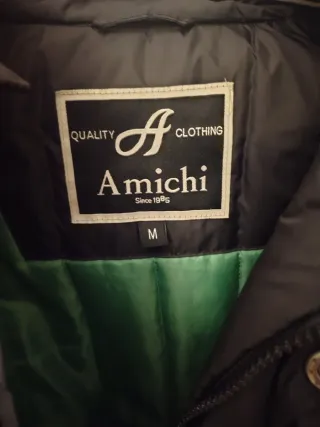 Chaquetón Amichi Negro Talla M