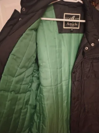 Chaquetón Amichi Negro Talla M