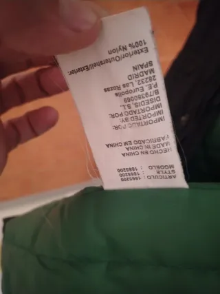 Chaquetón Amichi Negro Talla M