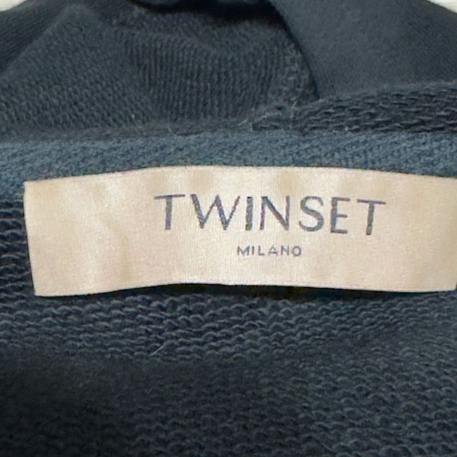 Vestido Negro Corazón Blanco Twinset