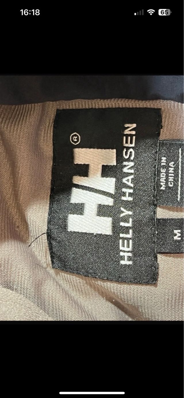 Giubbotto Helly Hansen Nero e Argento