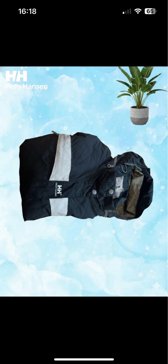 Giubbotto Helly Hansen Nero e Argento