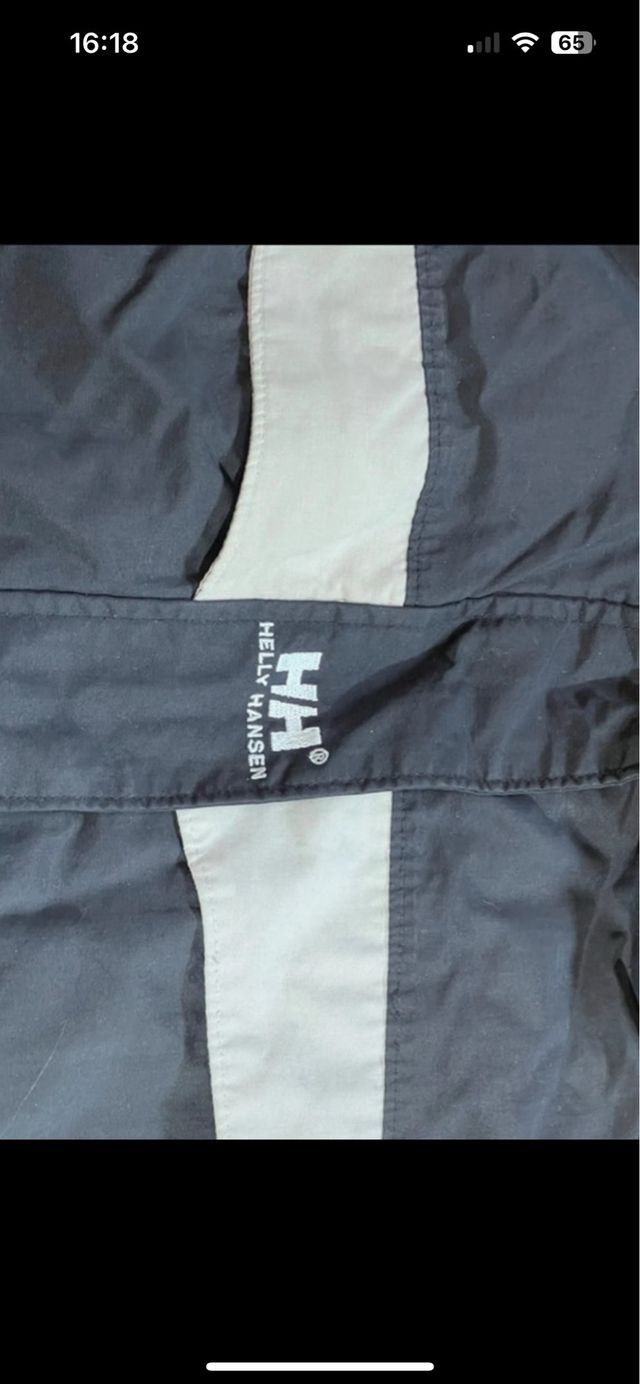 Giubbotto Helly Hansen Nero e Argento