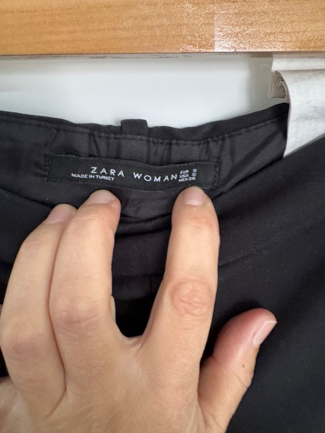 Pantalón Zara Negro Talla M