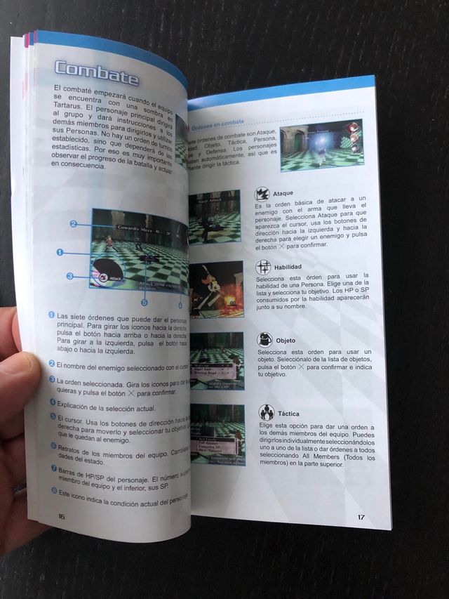 Persona 3 Portable PSP PAL ESP