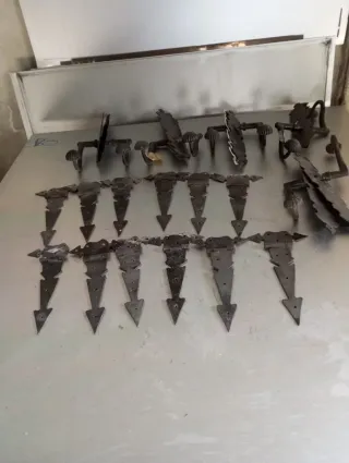 5 herrajes de puerta estilo rústico