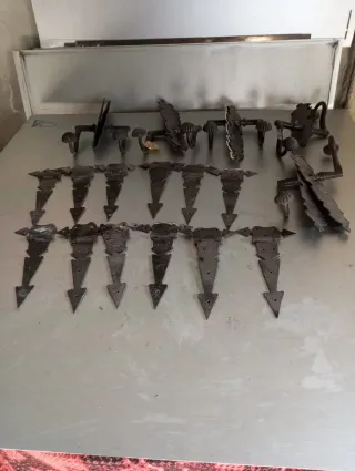 5 herrajes de puerta estilo rústico