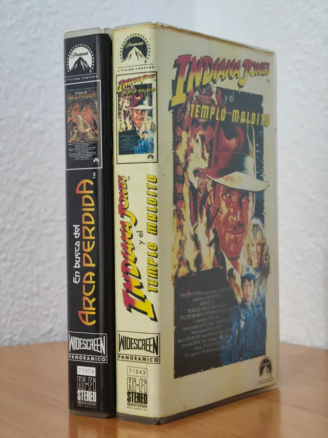 En Busca Del Arca Perdida Y El Templo Maldito VHS