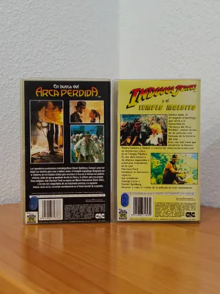 En Busca Del Arca Perdida Y El Templo Maldito VHS