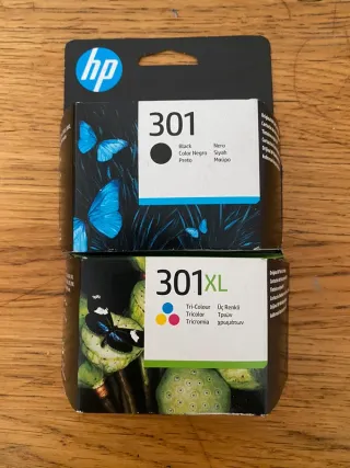 2 Cartuchos HP 301 Negro y 1 HP 301XL Color