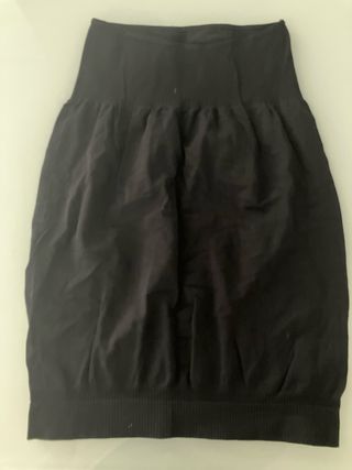 Top sin tirantes Bershka negro Talla S