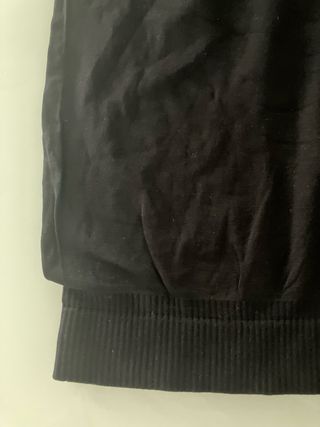 Top sin tirantes Bershka negro Talla S