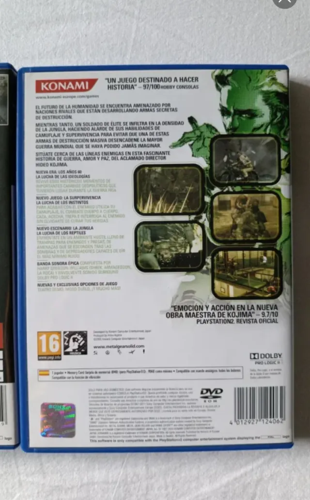 Giochi PS2: Torrente 3 e Metal Gear Solid 3