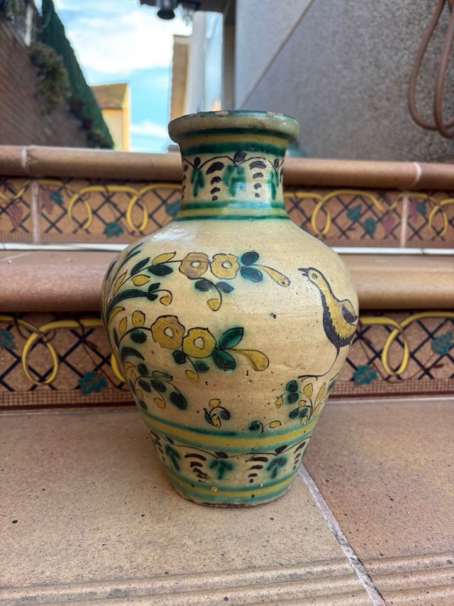 cántaro antiguo talavera