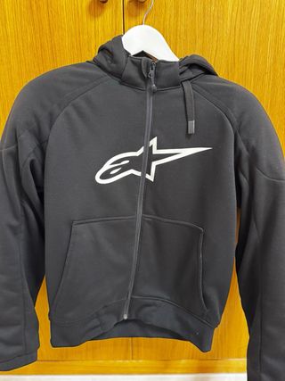 Sudadera Alpinestars con cremallera y protecciones