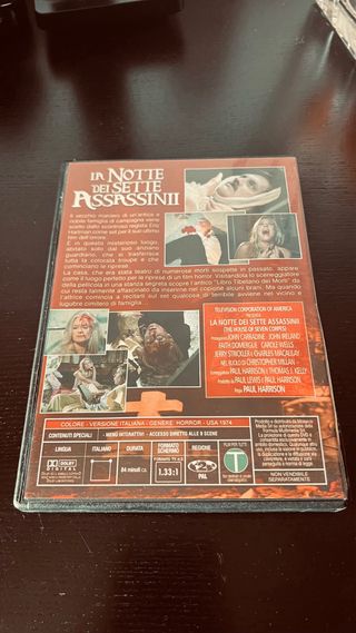 La Notte dei Sette Assassinii DVD