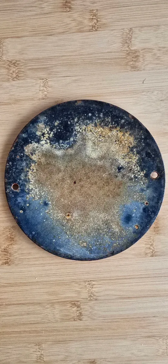 Antiguo Letrero de Esmalte NSFK Tercer Reich