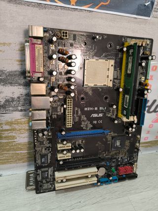PLACA BASE ASUS M2N-E SLI Rev. 1.00 + RAM