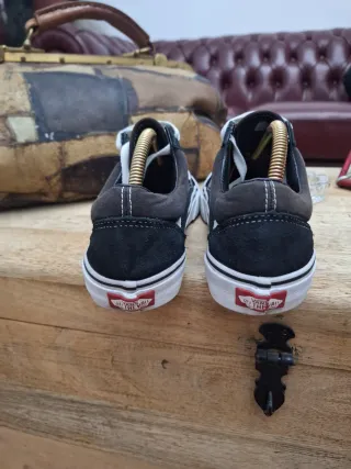 Vans Old Skool nere/bianche