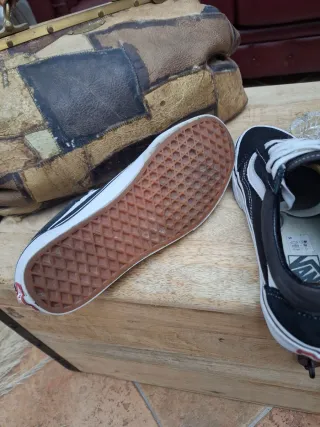 Vans Old Skool nere/bianche