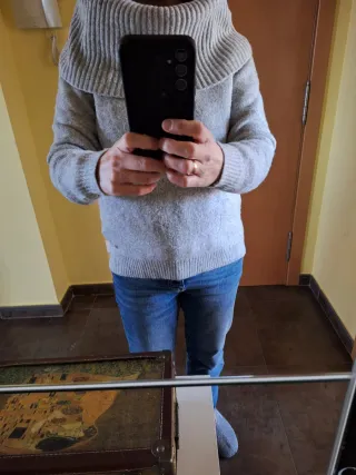 Jersey Pedro del Hierro cuello alto gris