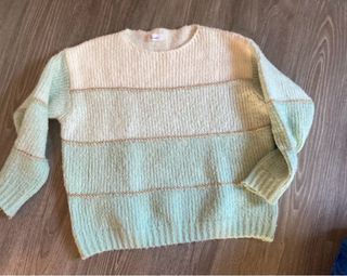 REBAJAS Jersey Algo Bonito rayas verde y blanco