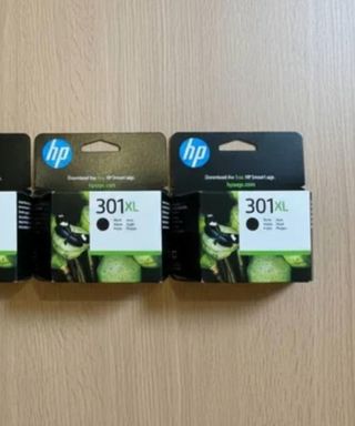 2 Cartuchos HP 301XL Negros Originales