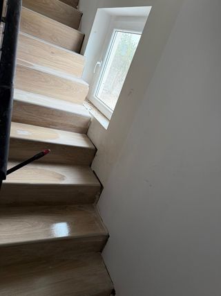 Trabajo de alicatado Escaleras