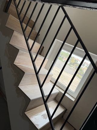 Trabajo de alicatado Escaleras