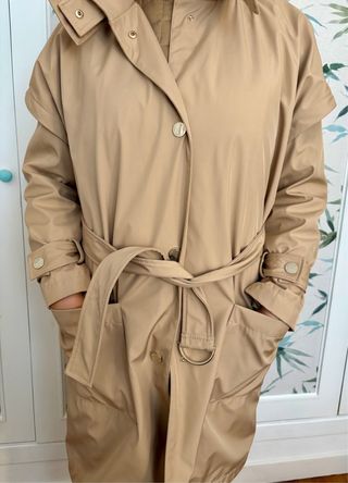 Gabardina Beige Talla Única