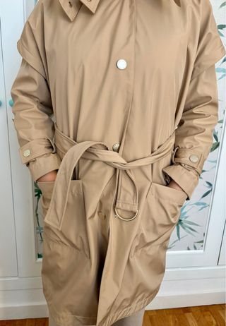 Gabardina Beige Talla Única