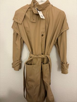 Gabardina Beige Talla Única