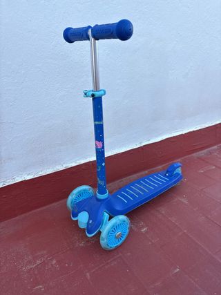 Patinete Peppa Pig 3 Ruedas Azul